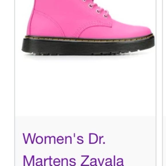 Women’s Pink Zavala Dr Martens size 10 - Picture 9 of 9